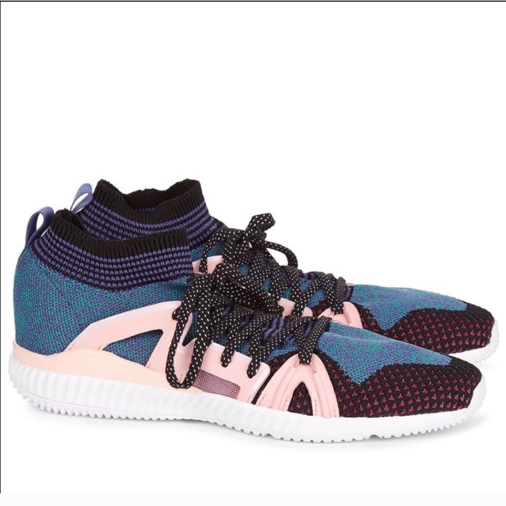 Adidas by Stella McCartney Teal and Pink Women's Shoes - Picture 7 of 9
